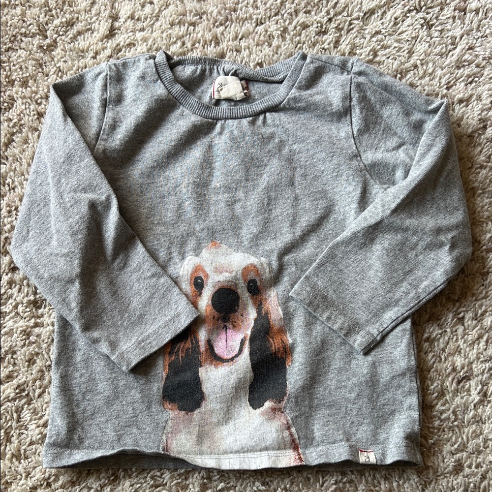 Me & Henry Dog Long Sleeve Tee